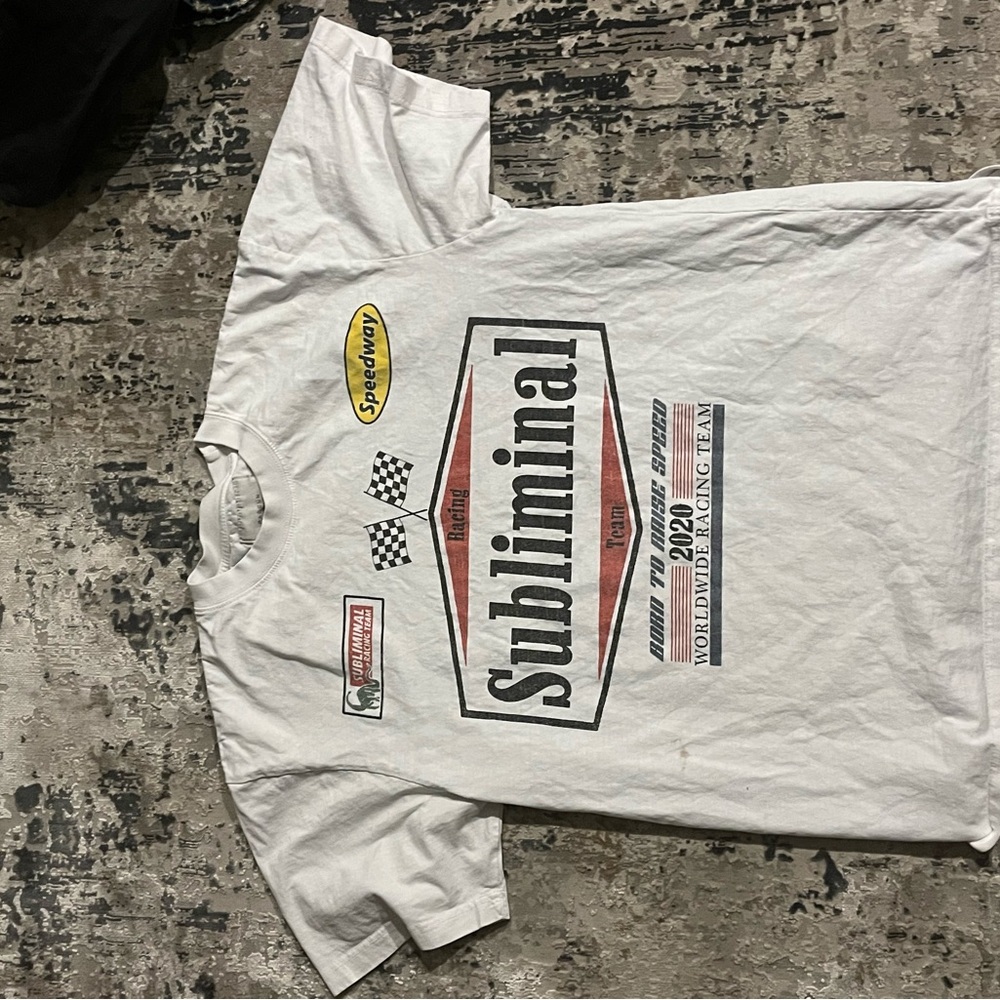 White Graphic T-Shirt
